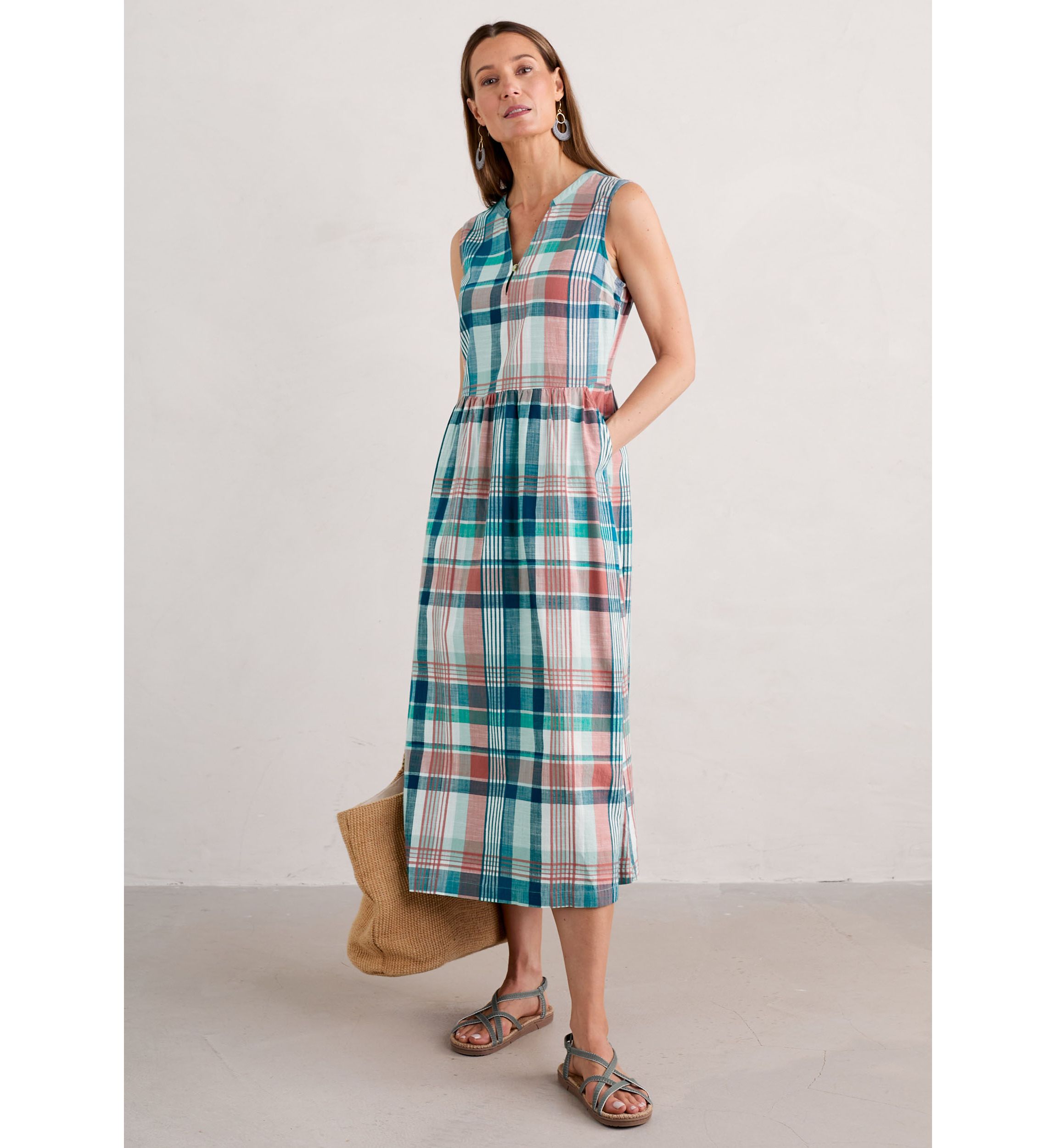 Womens Bassett Wood Organic Cotton Dress