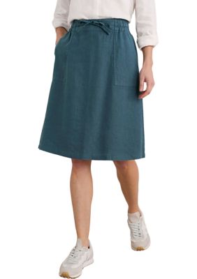 Seasalt Cornwall Plus Size Pepper Moth Skirt | Belk