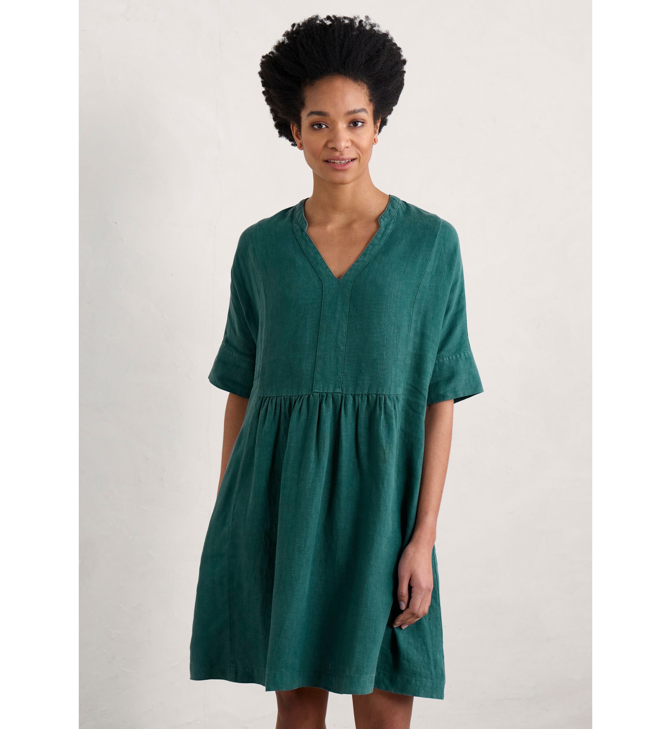 Womens Draw Kiln Dress