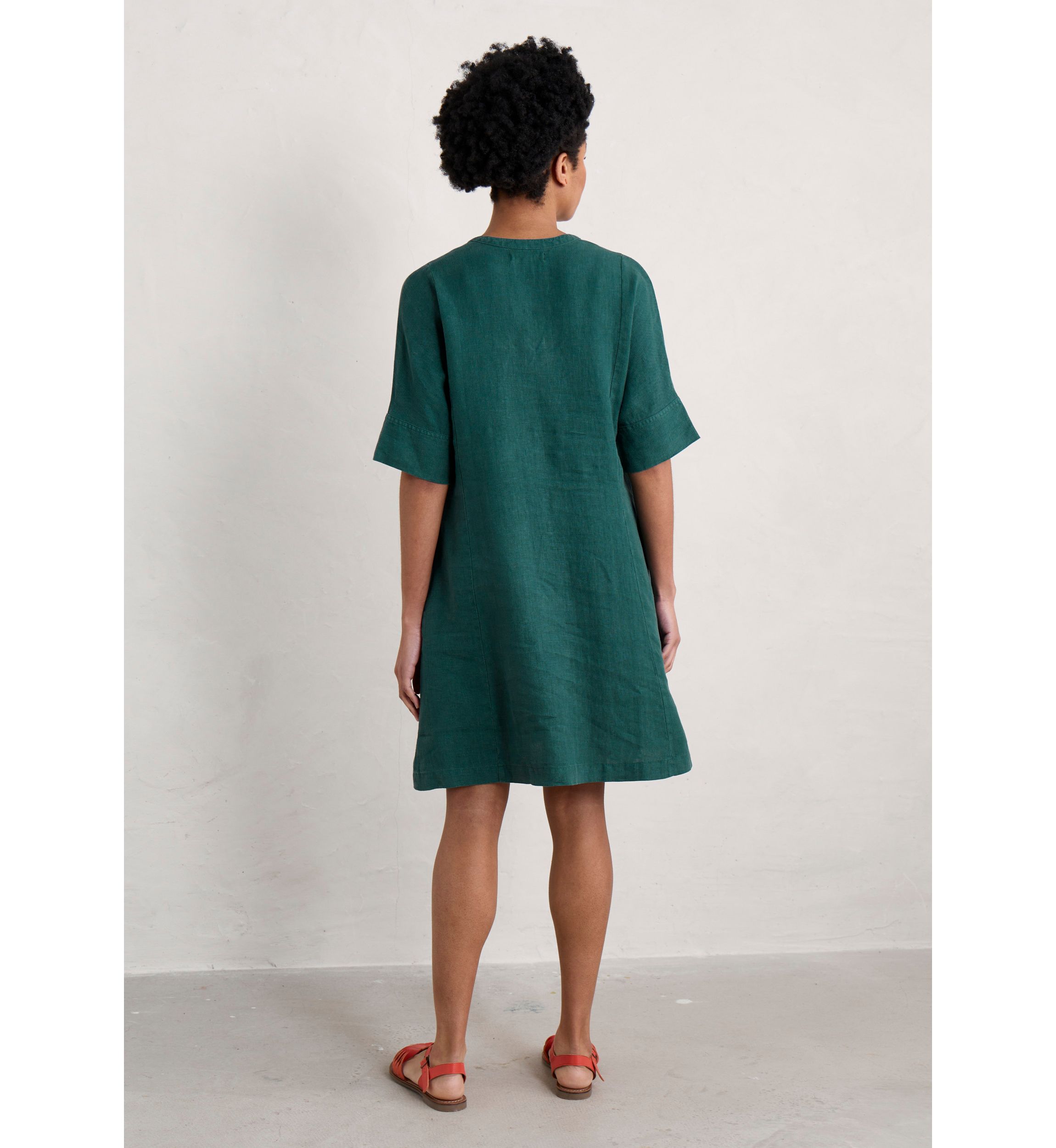 Womens Draw Kiln Dress