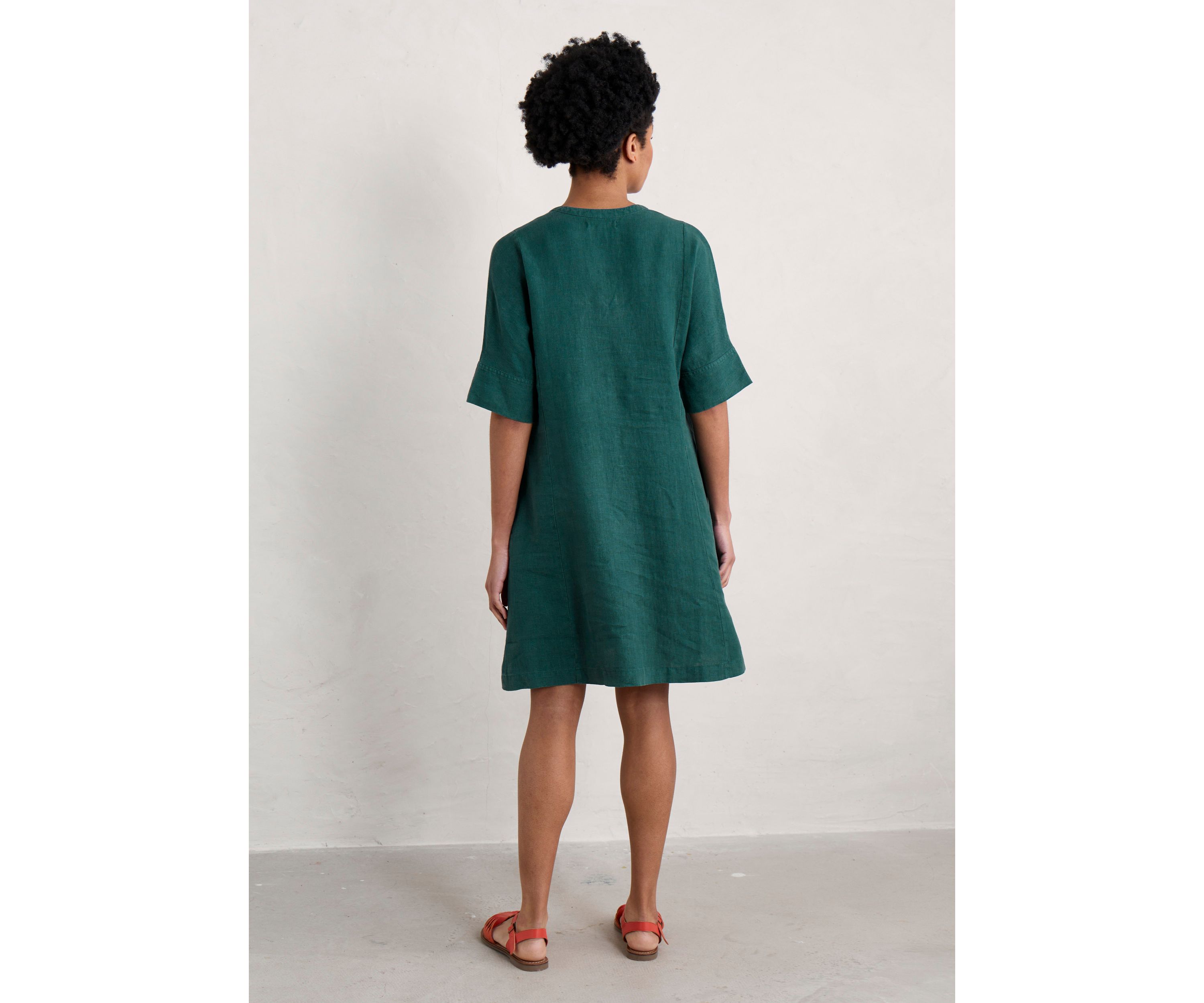 Womens Draw Kiln Dress