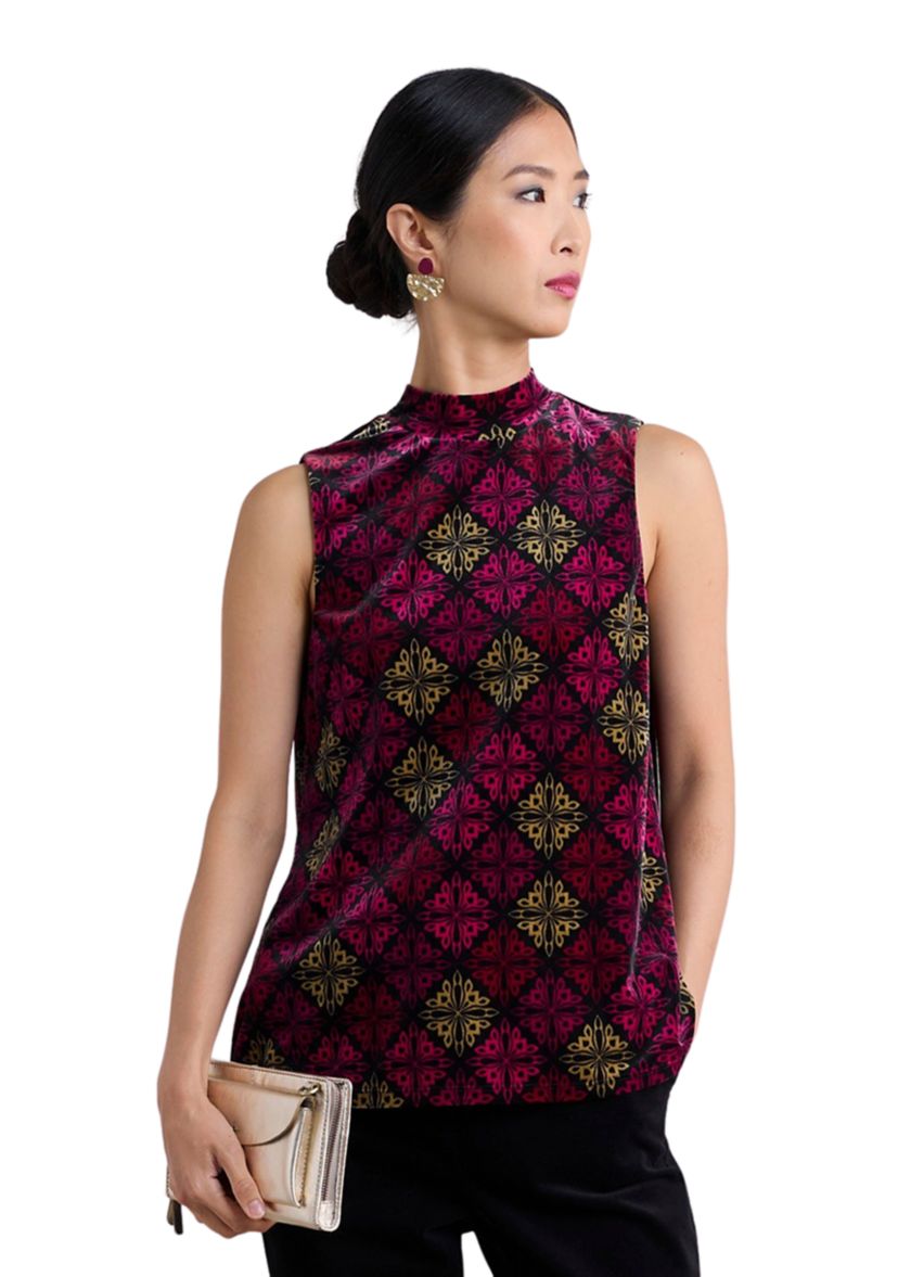 Womens Winter Cherry Top