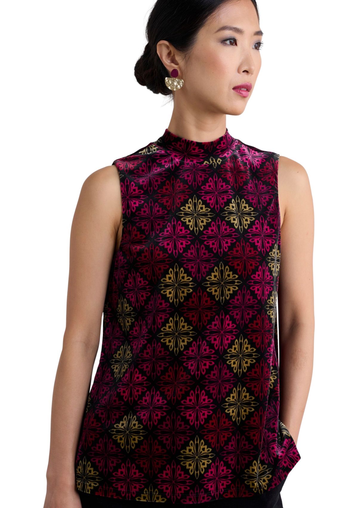 Womens Winter Cherry Top