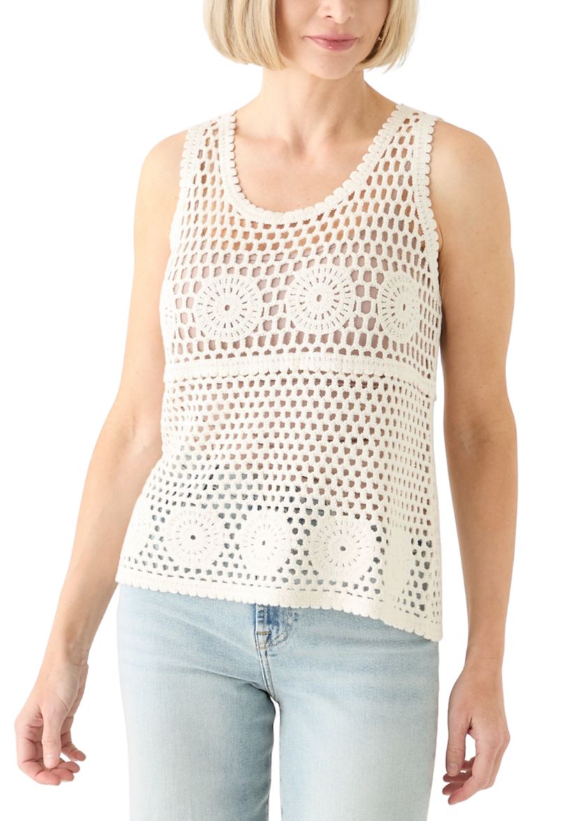 Womens Crochet Tank Top
