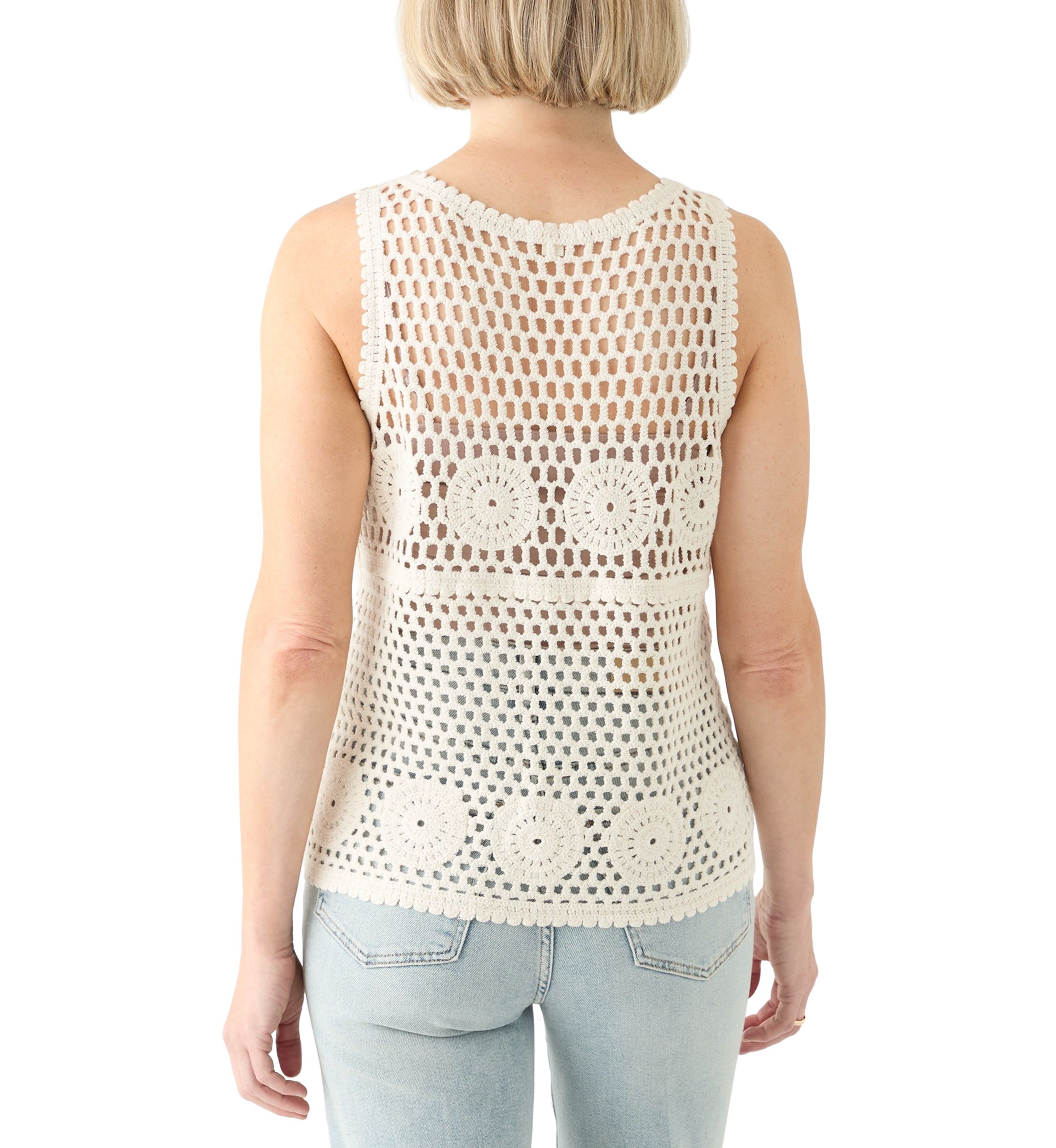 Womens Crochet Tank Top