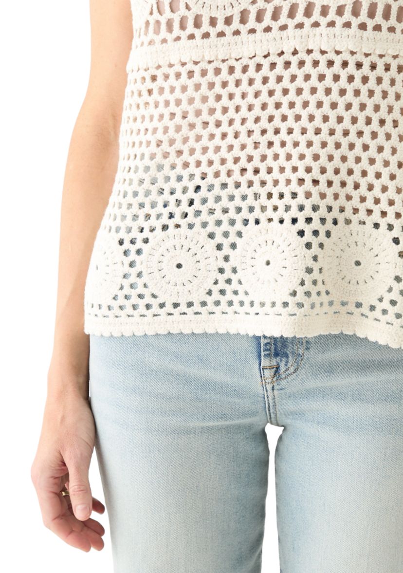 Womens Crochet Tank Top