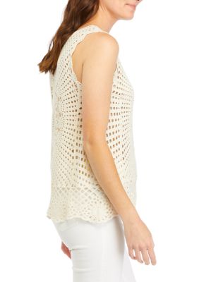 Women's Crocheted Tank