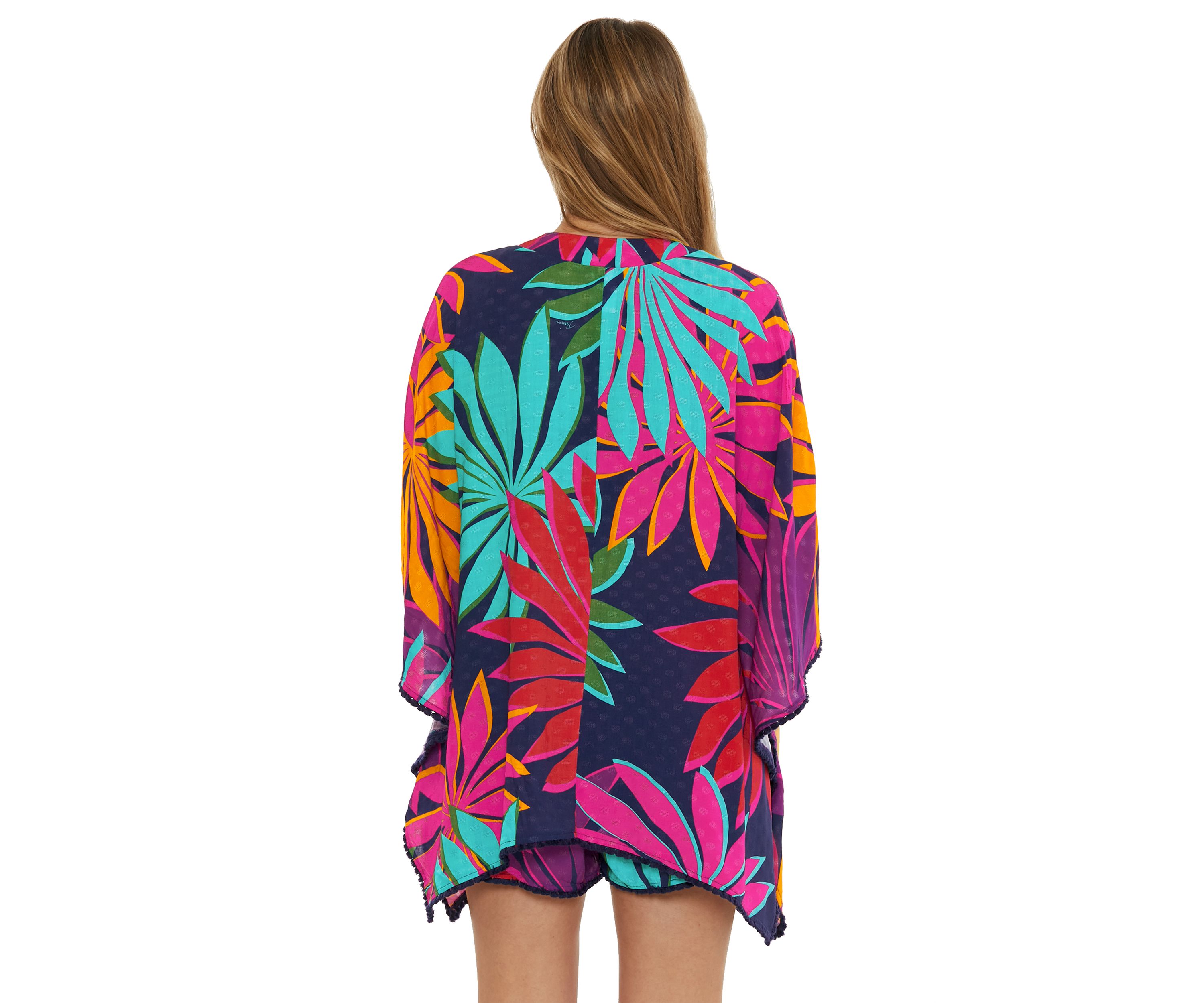 Wailea Open Front Tunic Swim Cover Up