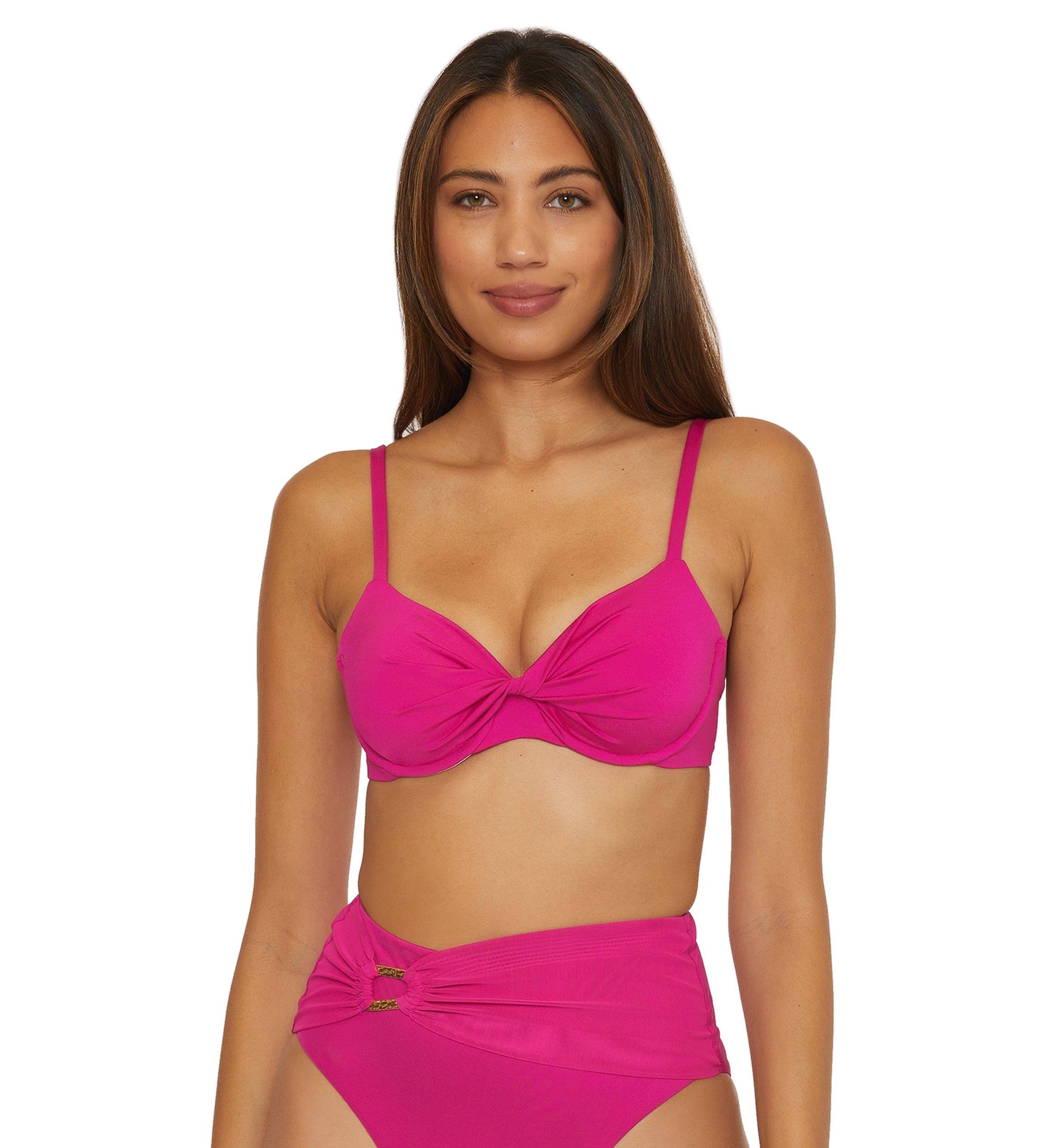 Monaco Underwire Solid Bikini Swim Top