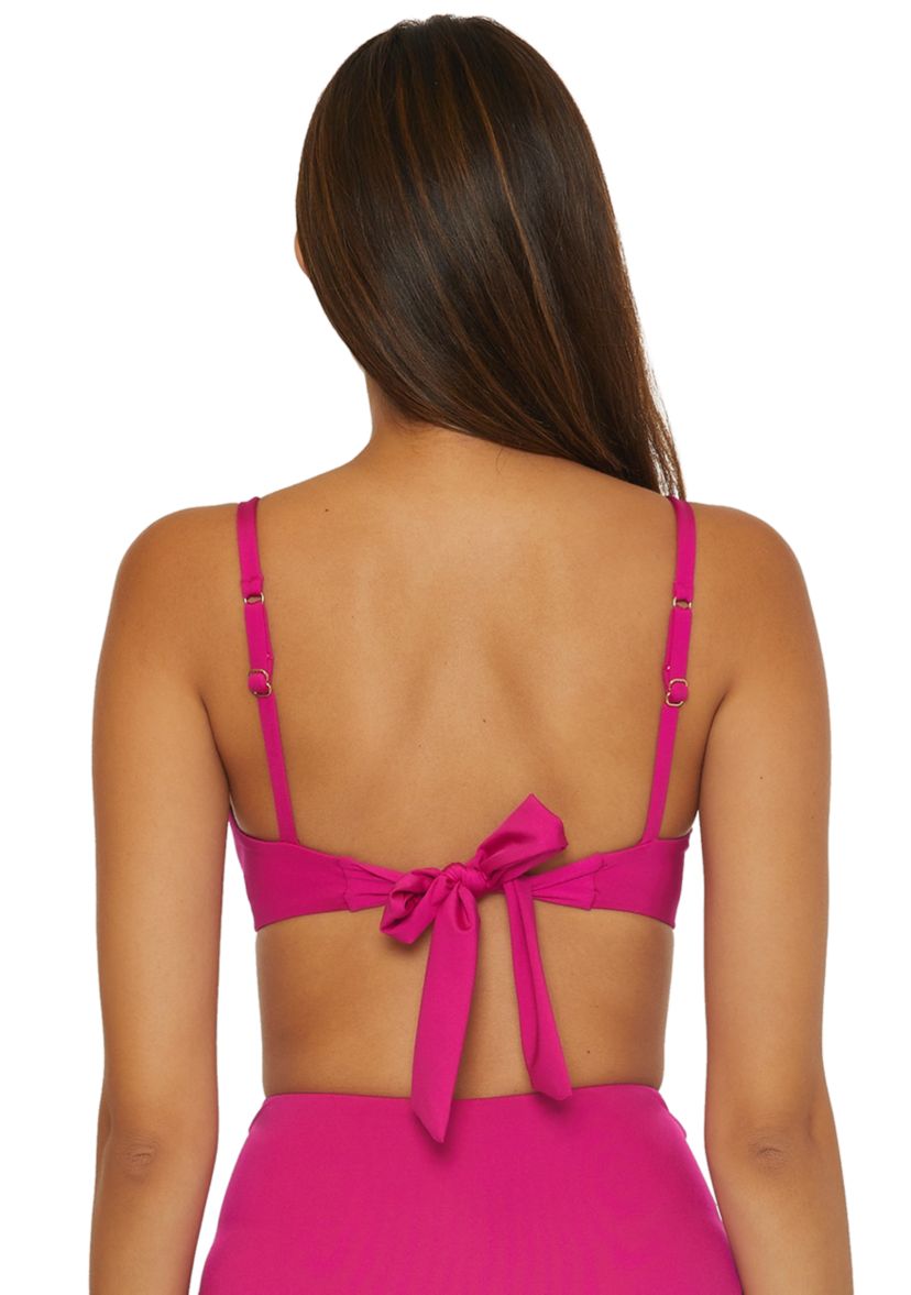 Monaco Underwire Solid Bikini Swim Top