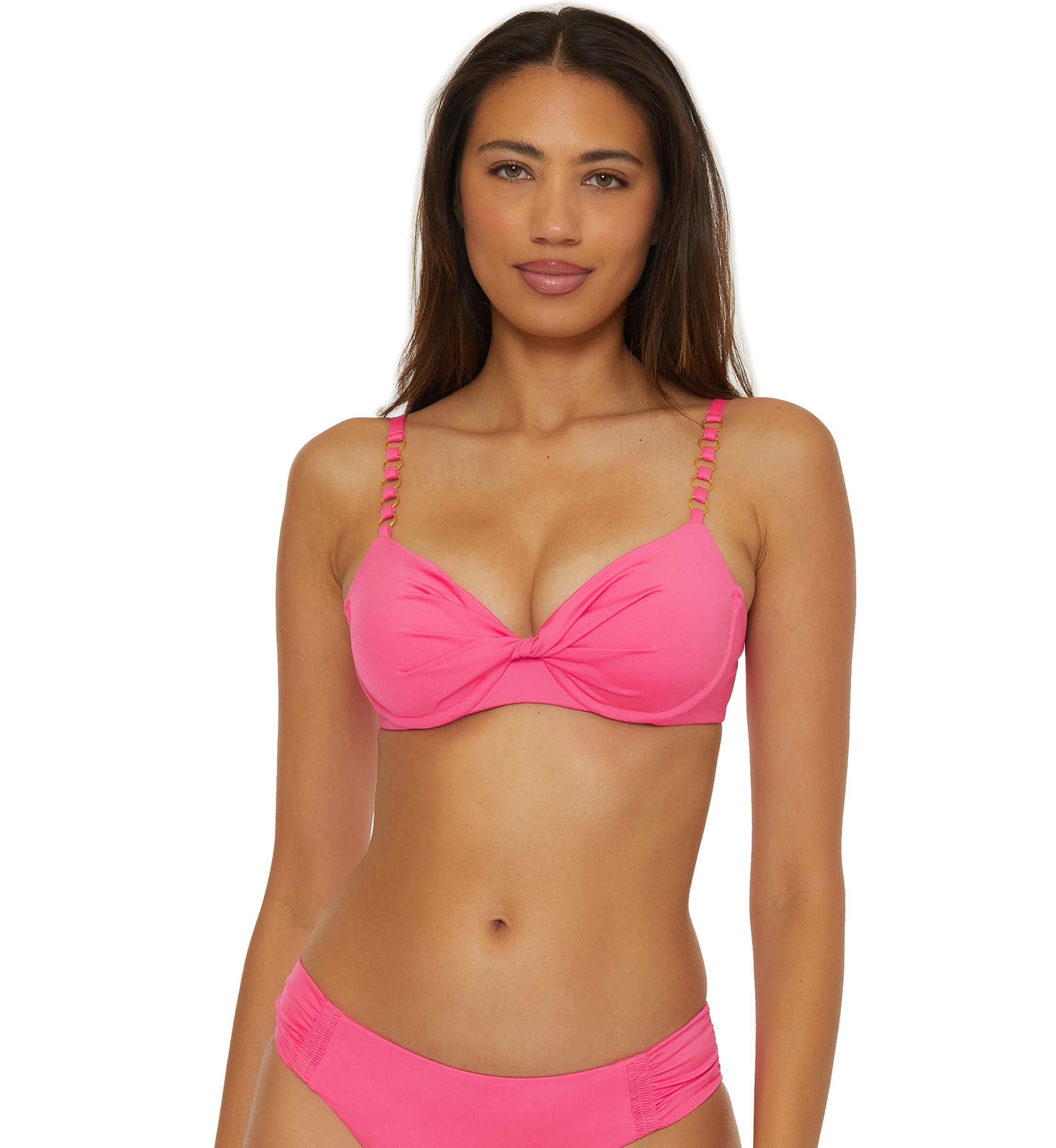 Monaco Solid Underwire Bra Swim Top