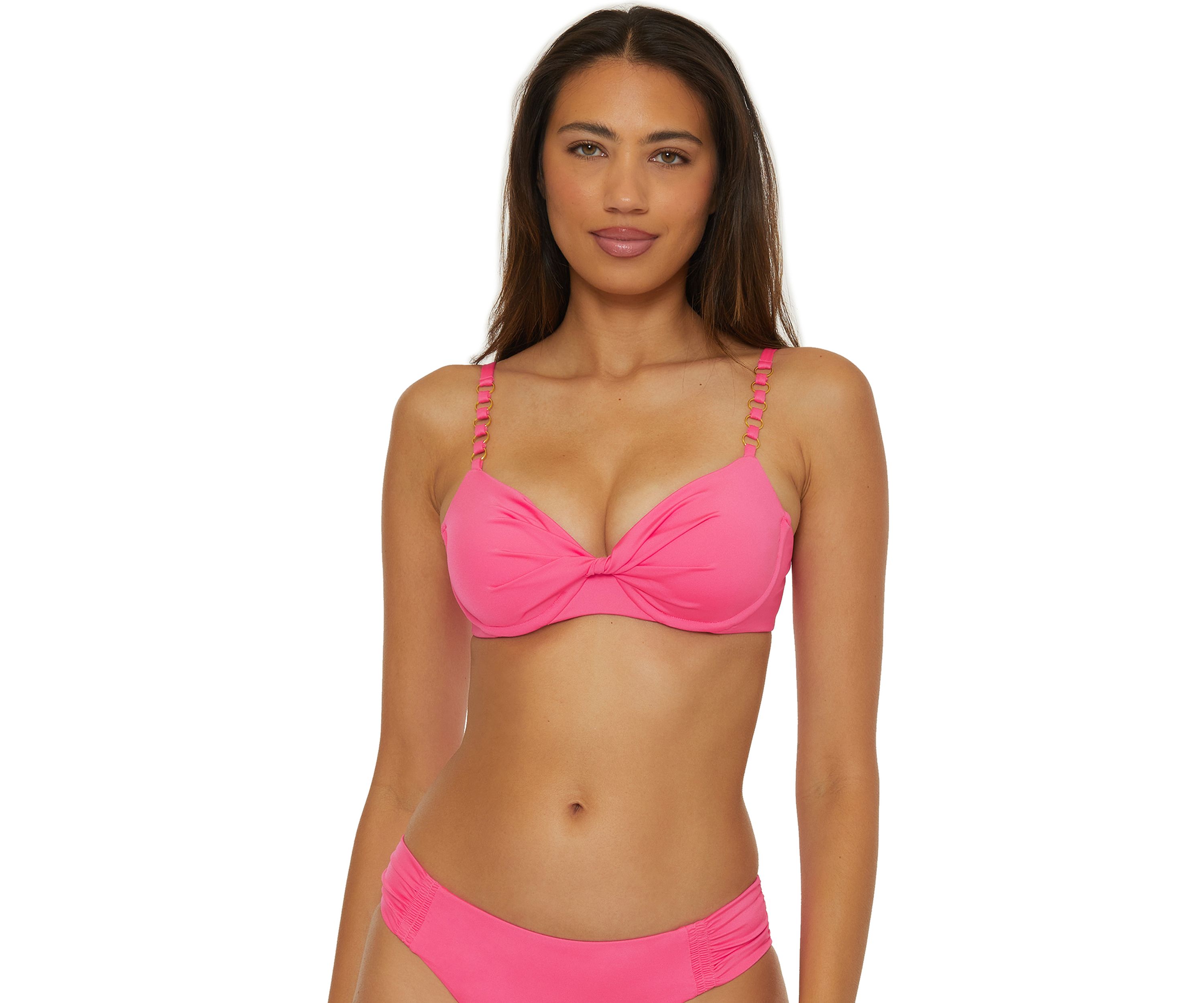 Monaco Solid Underwire Bra Swim Top