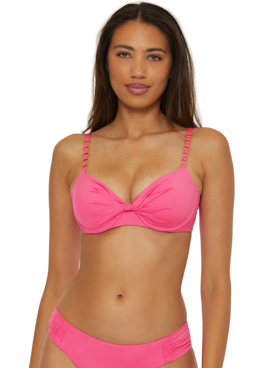 Monaco Solid Underwire Bra Swim Top