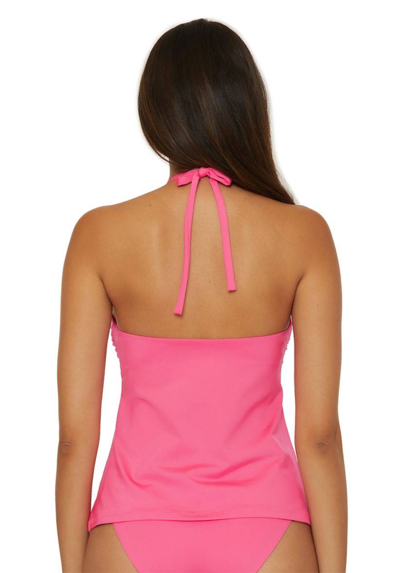 Monaco Ring Halter Tankini Swim Top 