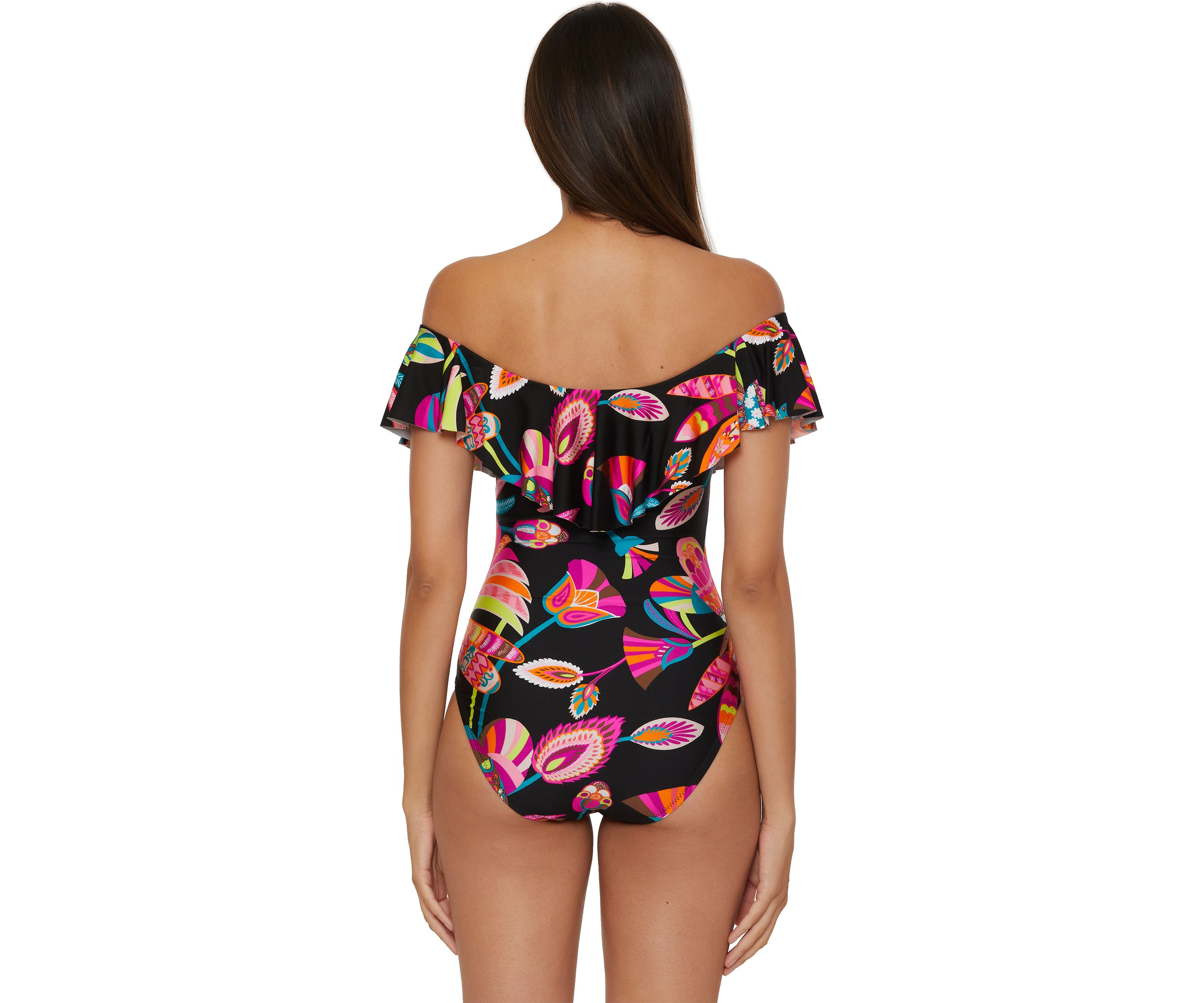 Luminary Ruffle Bandeau Mio One Piece Swimsuit