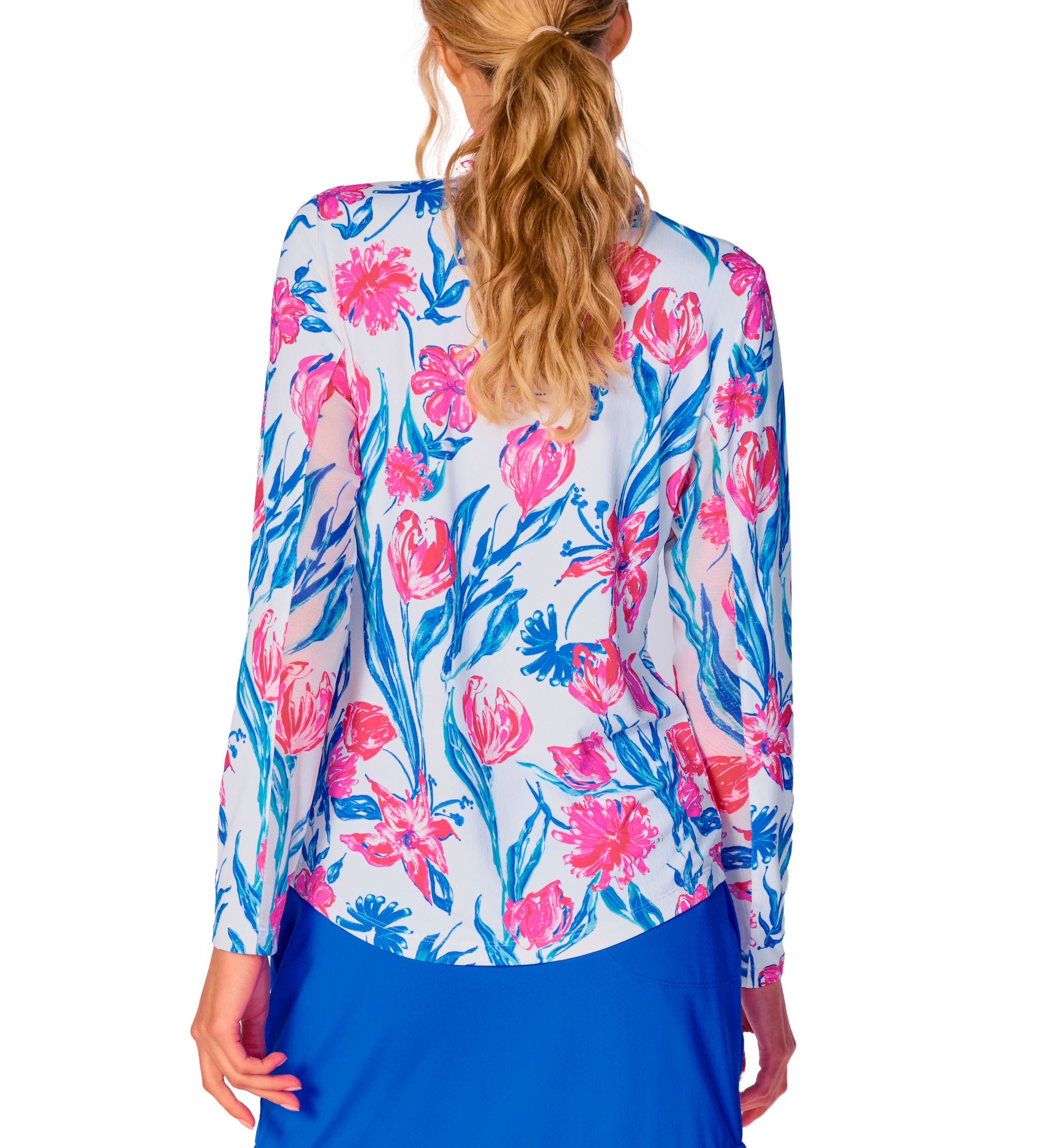 Long Sleeve Mock Neck Top
