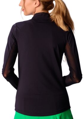 Long Sleeve Mock Neck Top