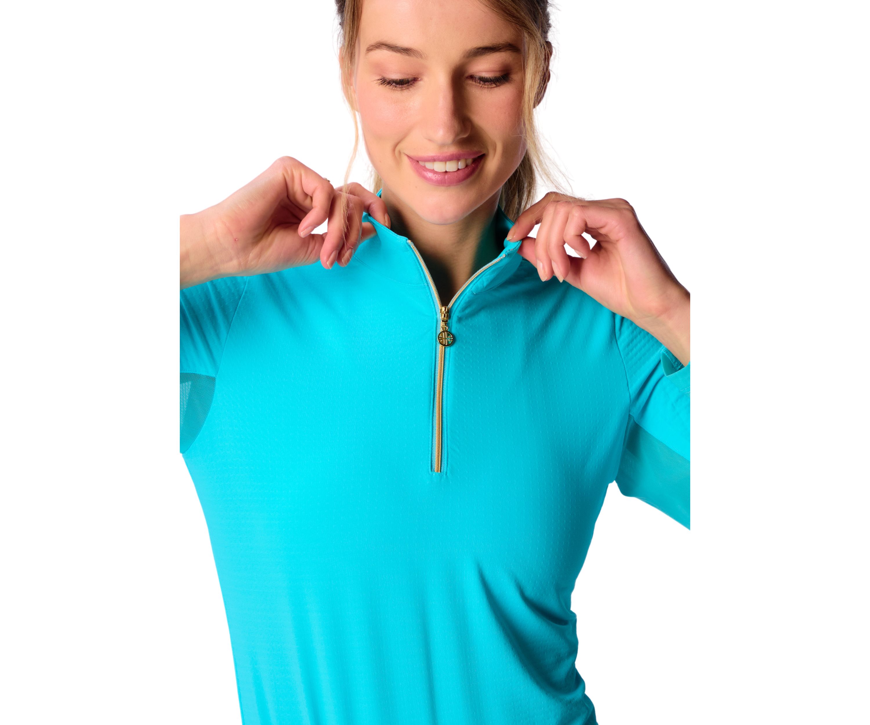 Long Sleeve Mock Neck Top