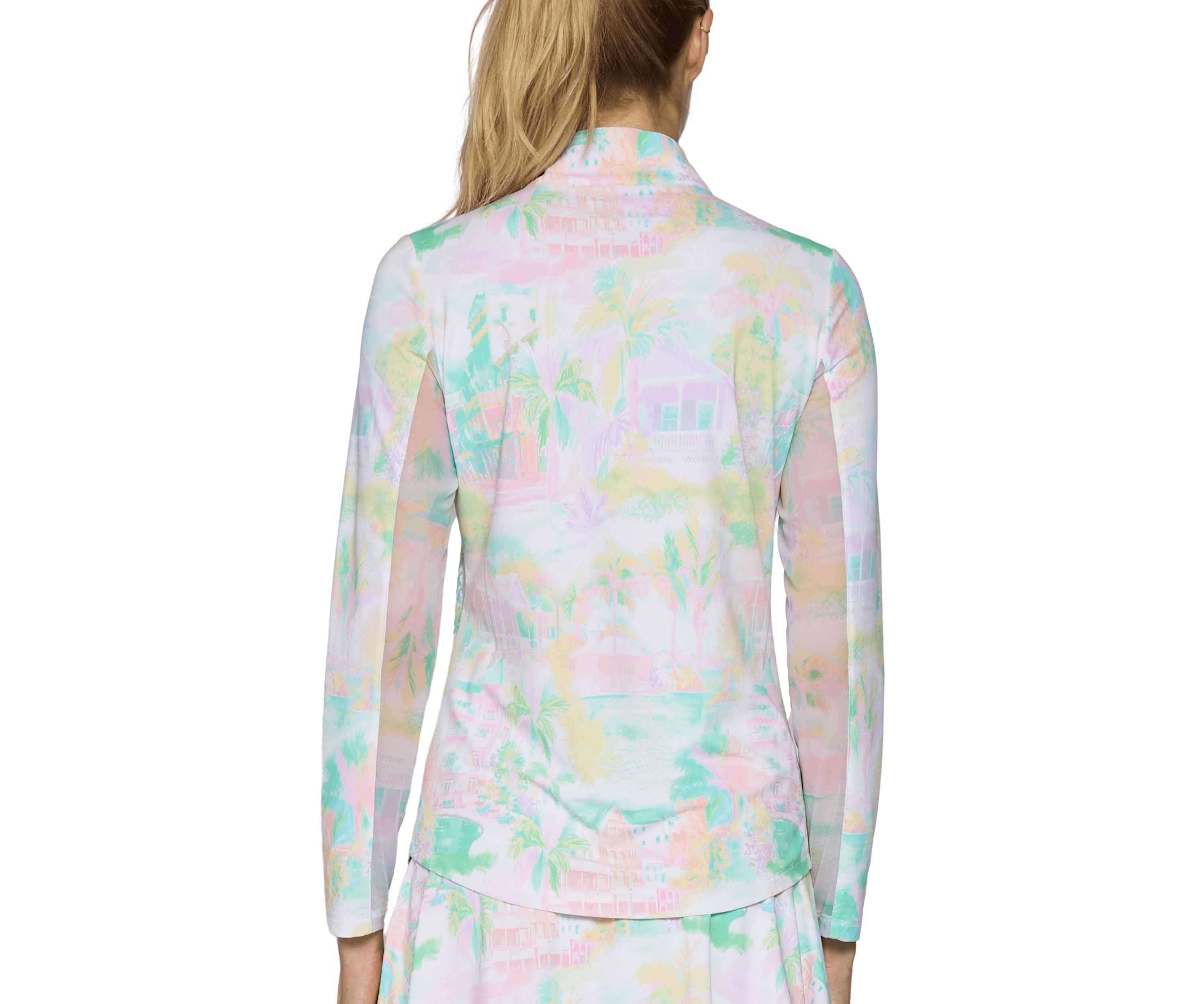 Long Sleeve Mock Neck Top
