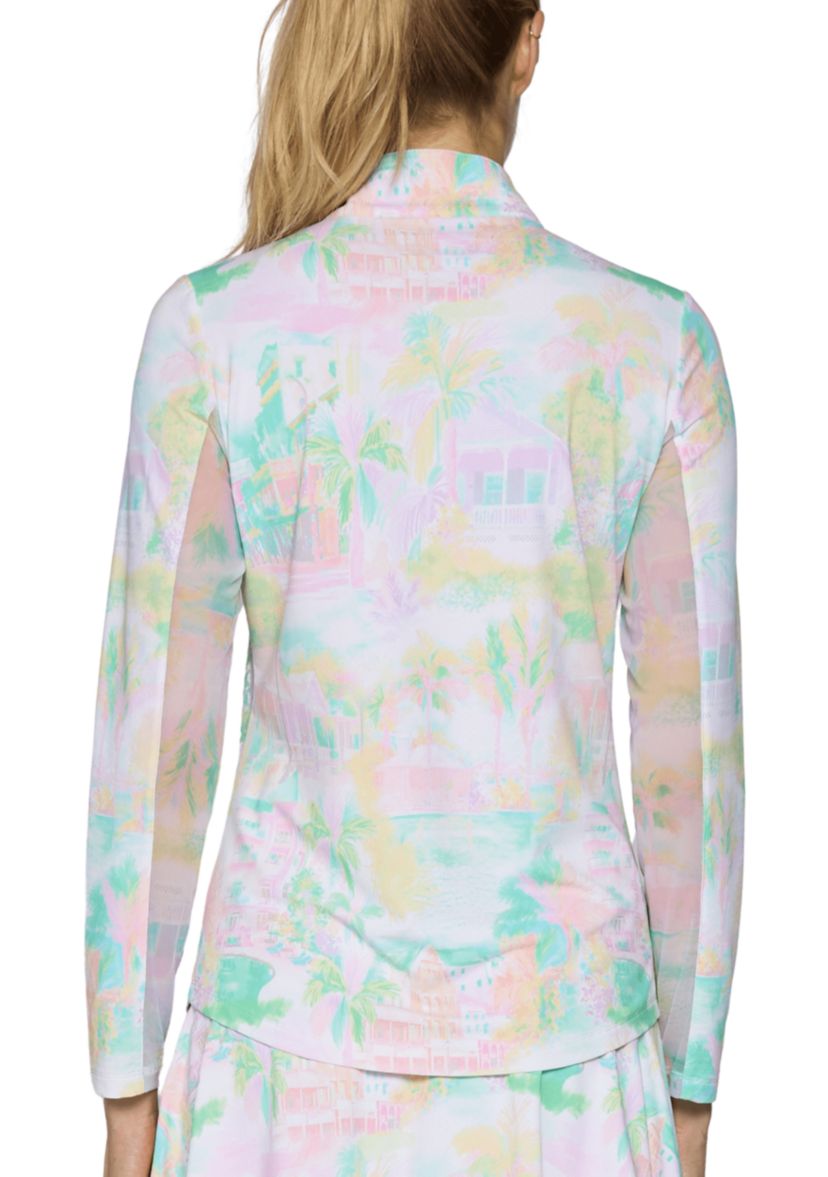 Long Sleeve Mock Neck Top