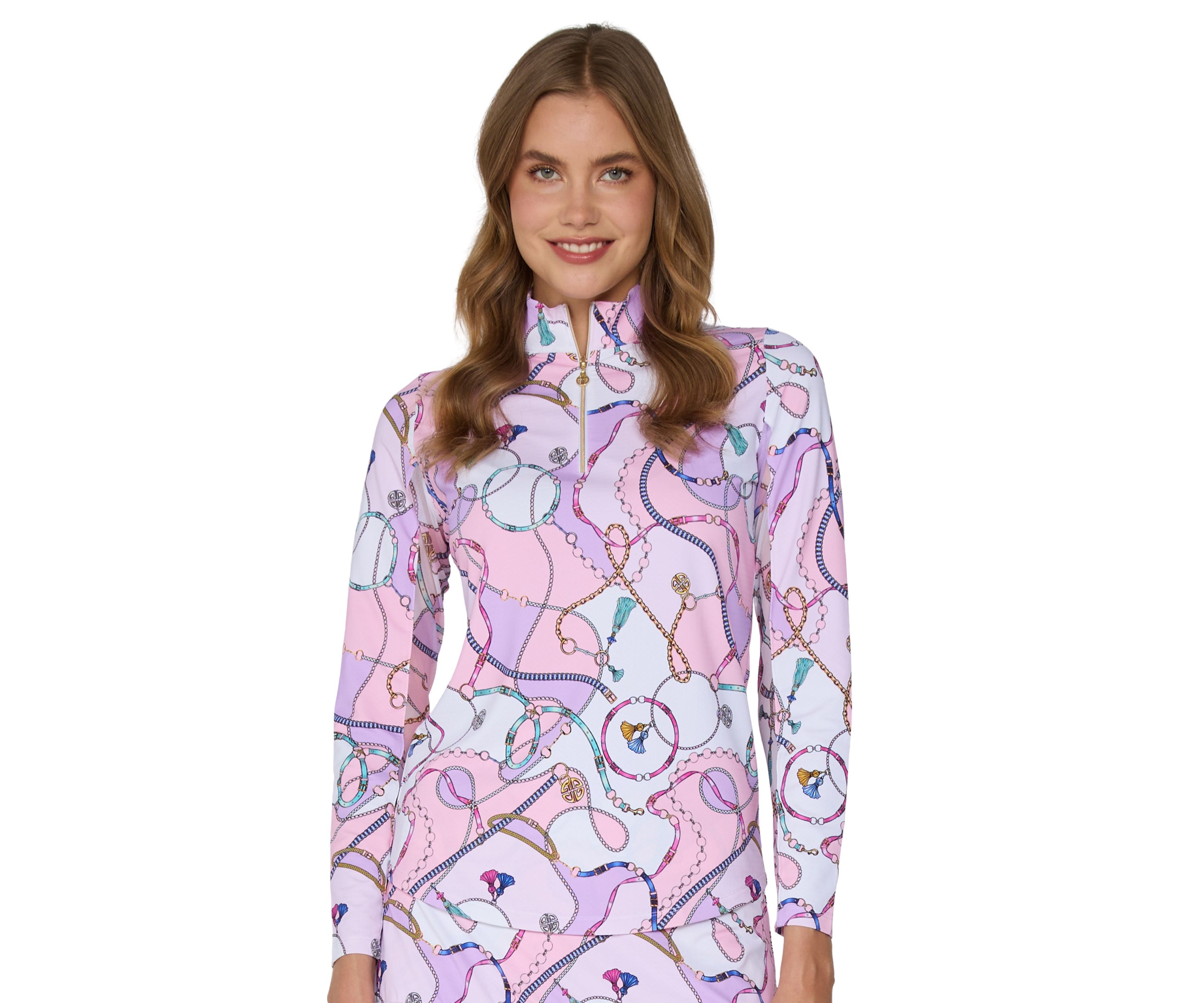 Long Sleeve Mock Neck Top