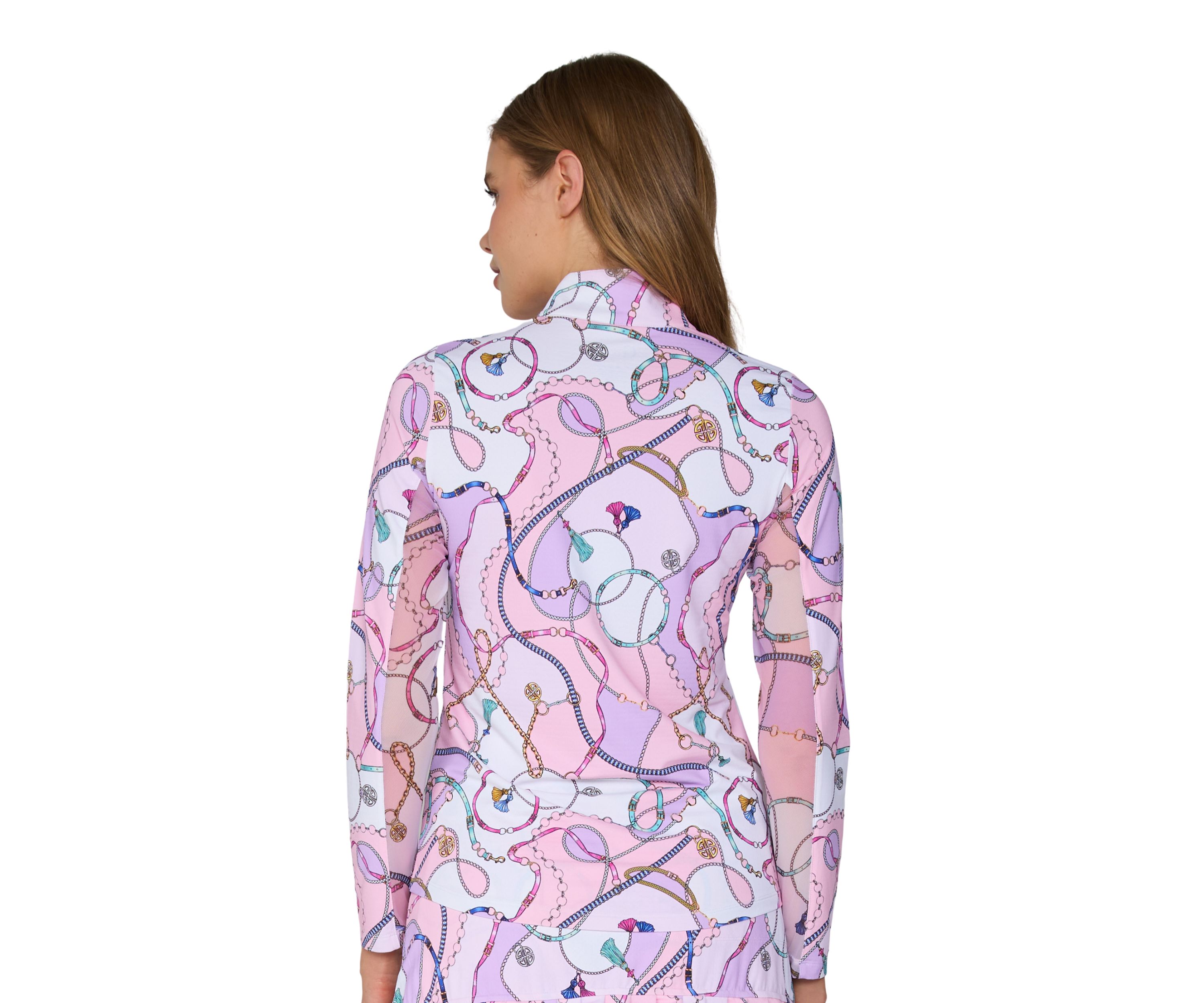 Long Sleeve Mock Neck Top