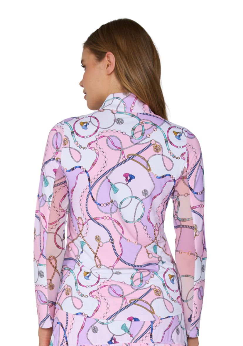 Long Sleeve Mock Neck Top
