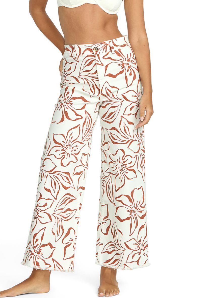 Free Fall Printed Twill Pants