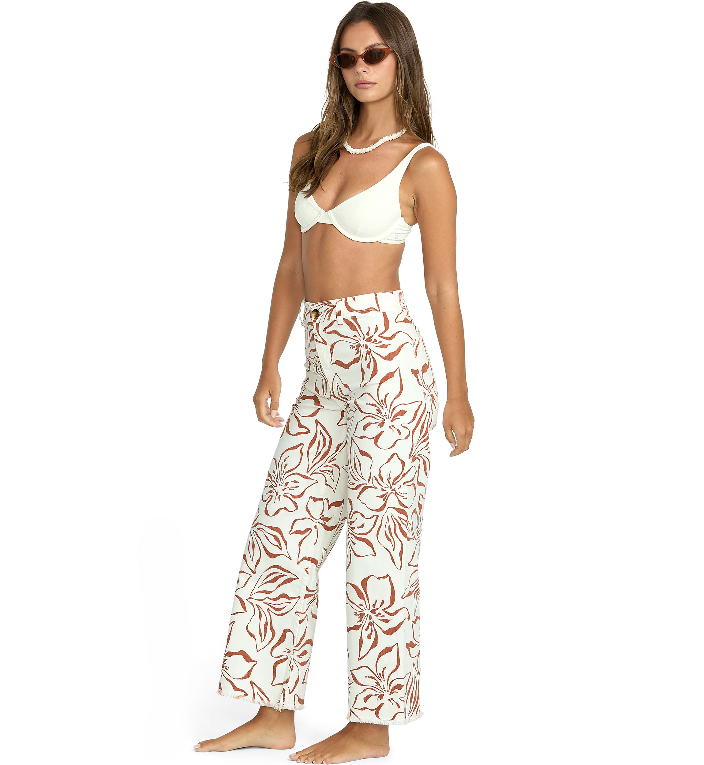 Free Fall Printed Twill Pants