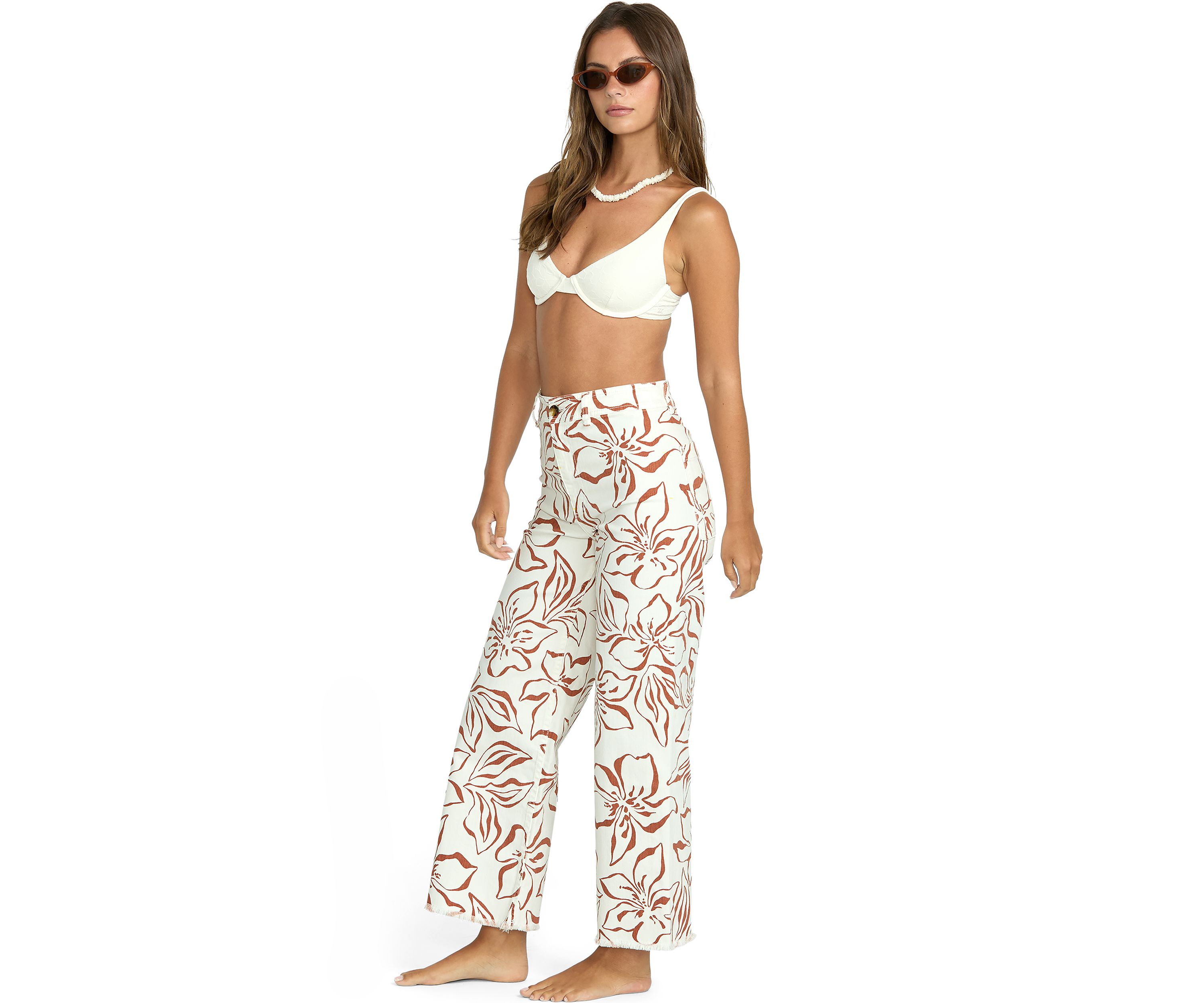 Free Fall Printed Twill Pants