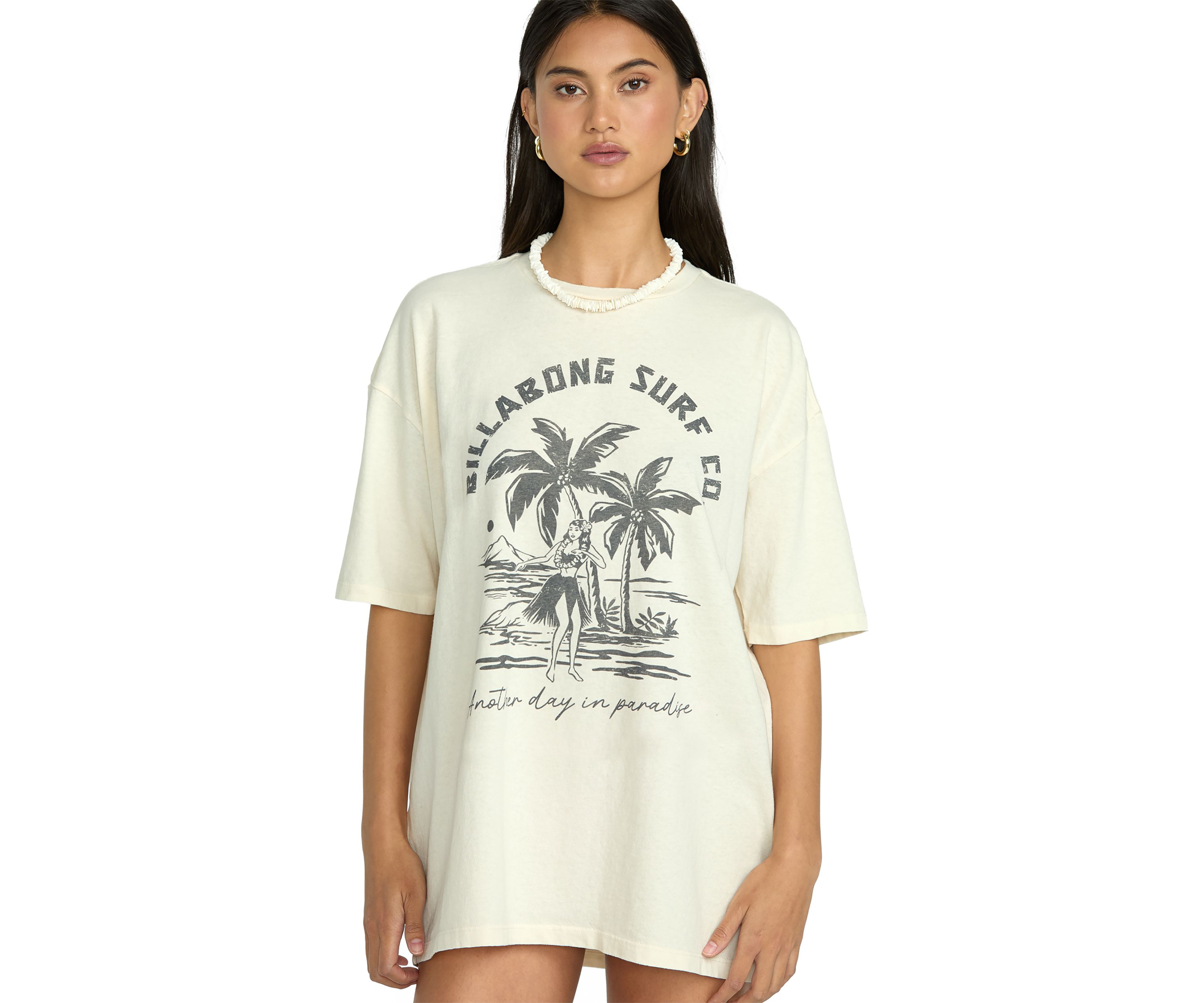 This is Tropical Short Sleeve Graphic T-Shirt