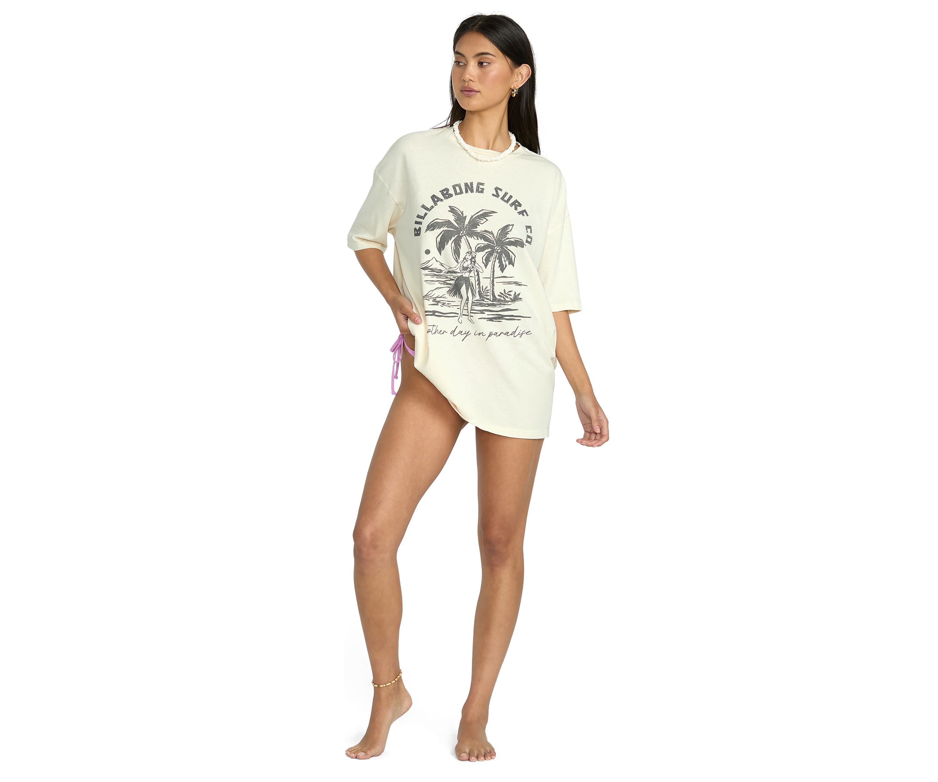 This is Tropical Short Sleeve Graphic T-Shirt