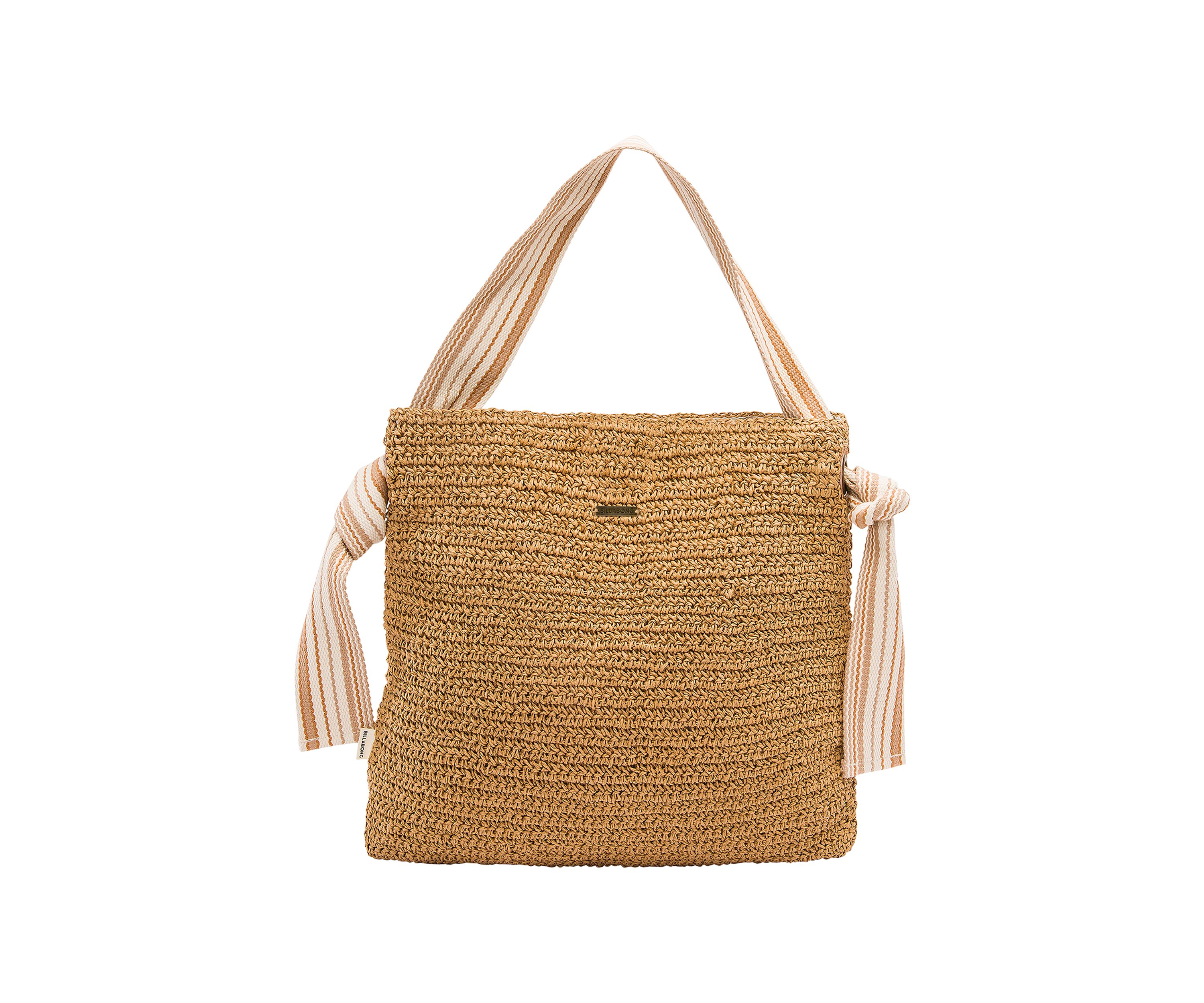 So Knotty Straw Bag