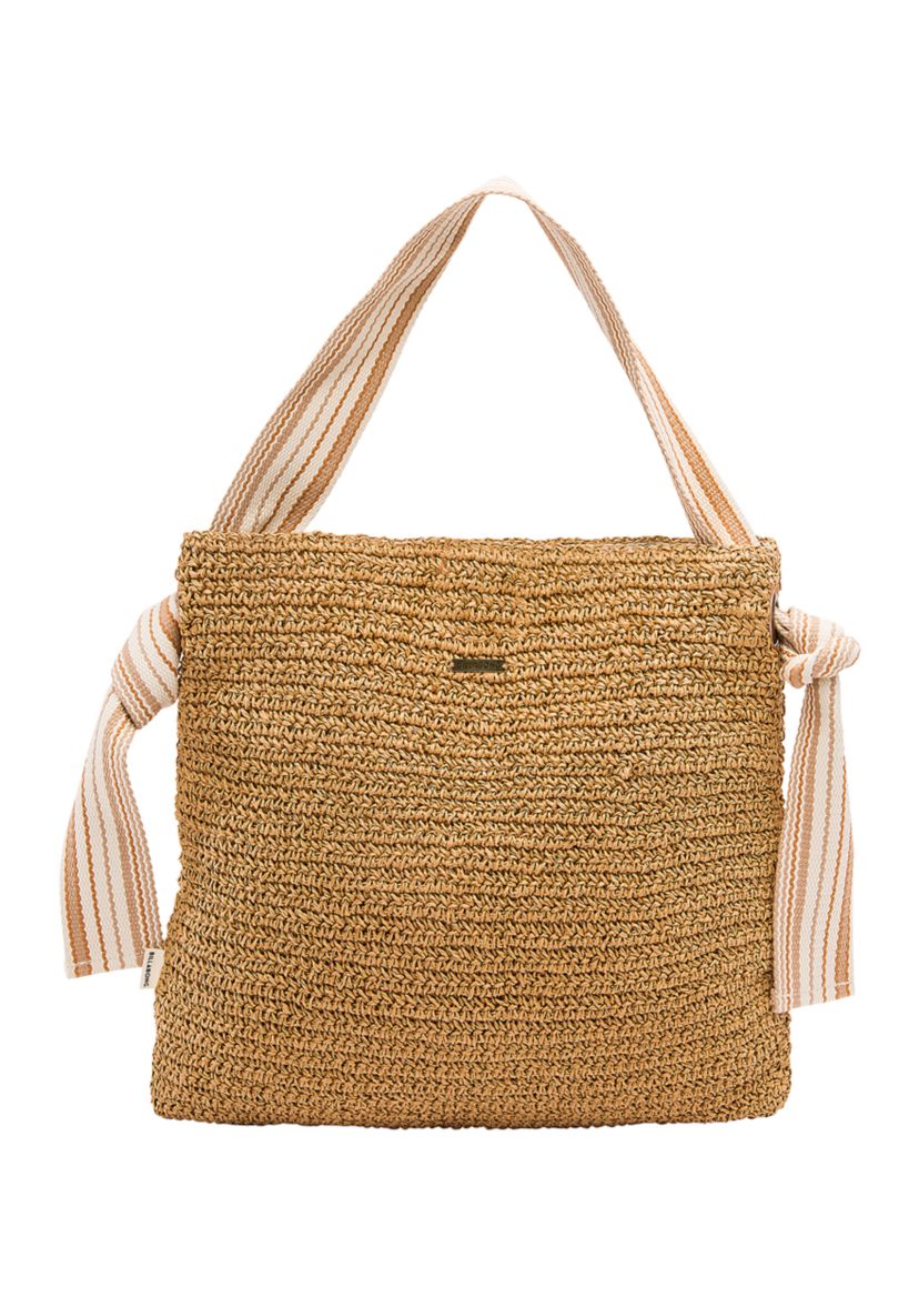 So Knotty Straw Bag