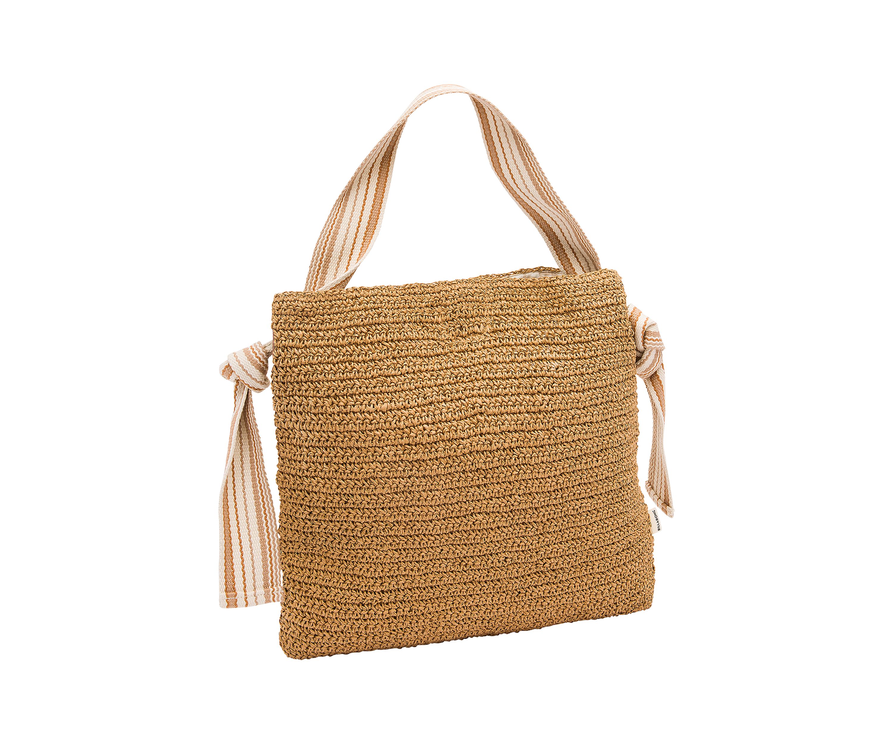 So Knotty Straw Bag