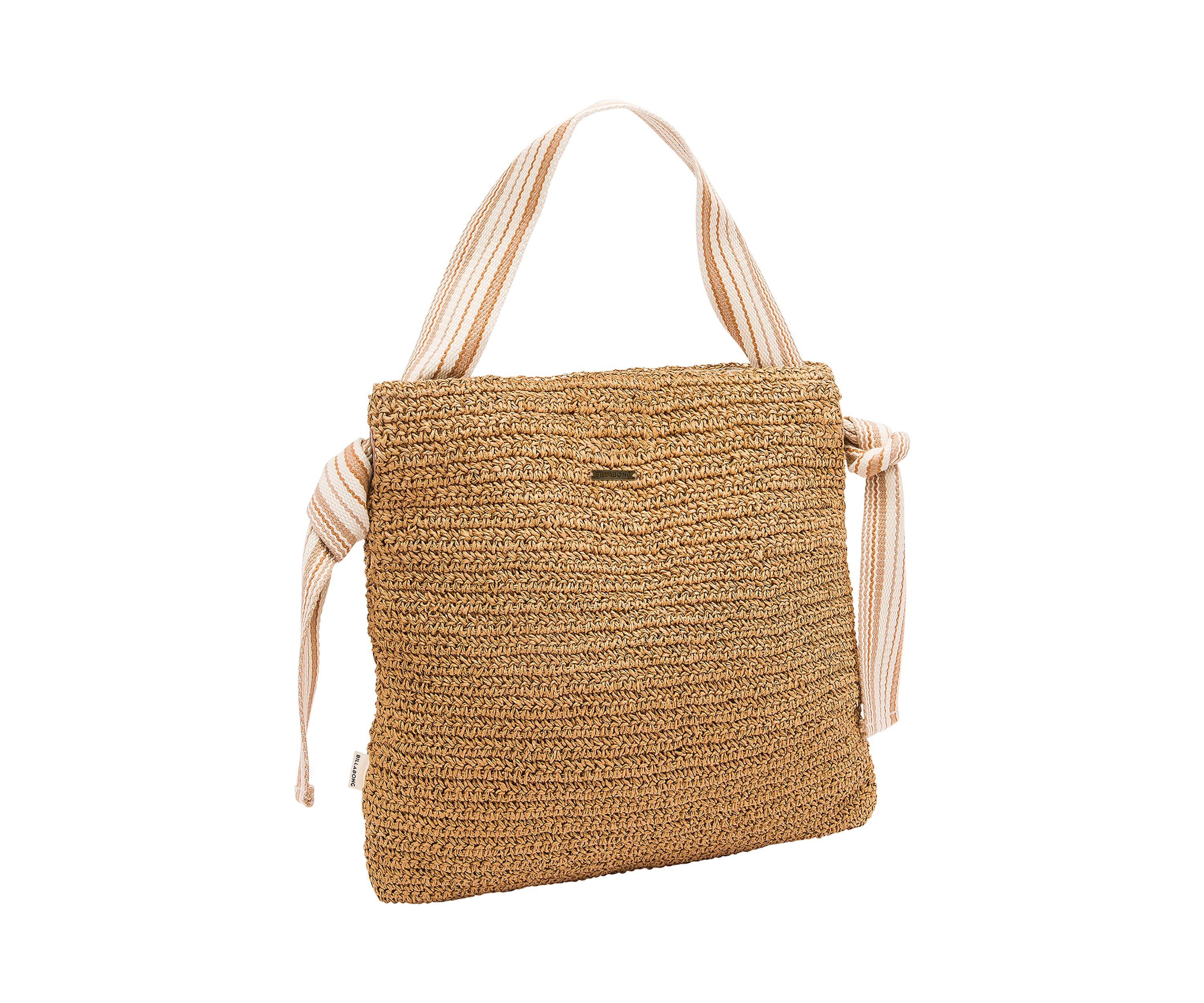 So Knotty Straw Bag