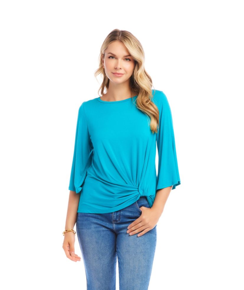 Flare Sleeve Pick Up Top