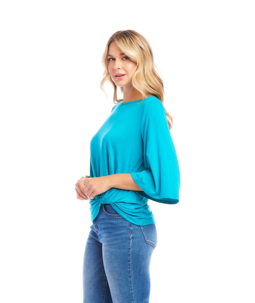 Flare Sleeve Pick Up Top