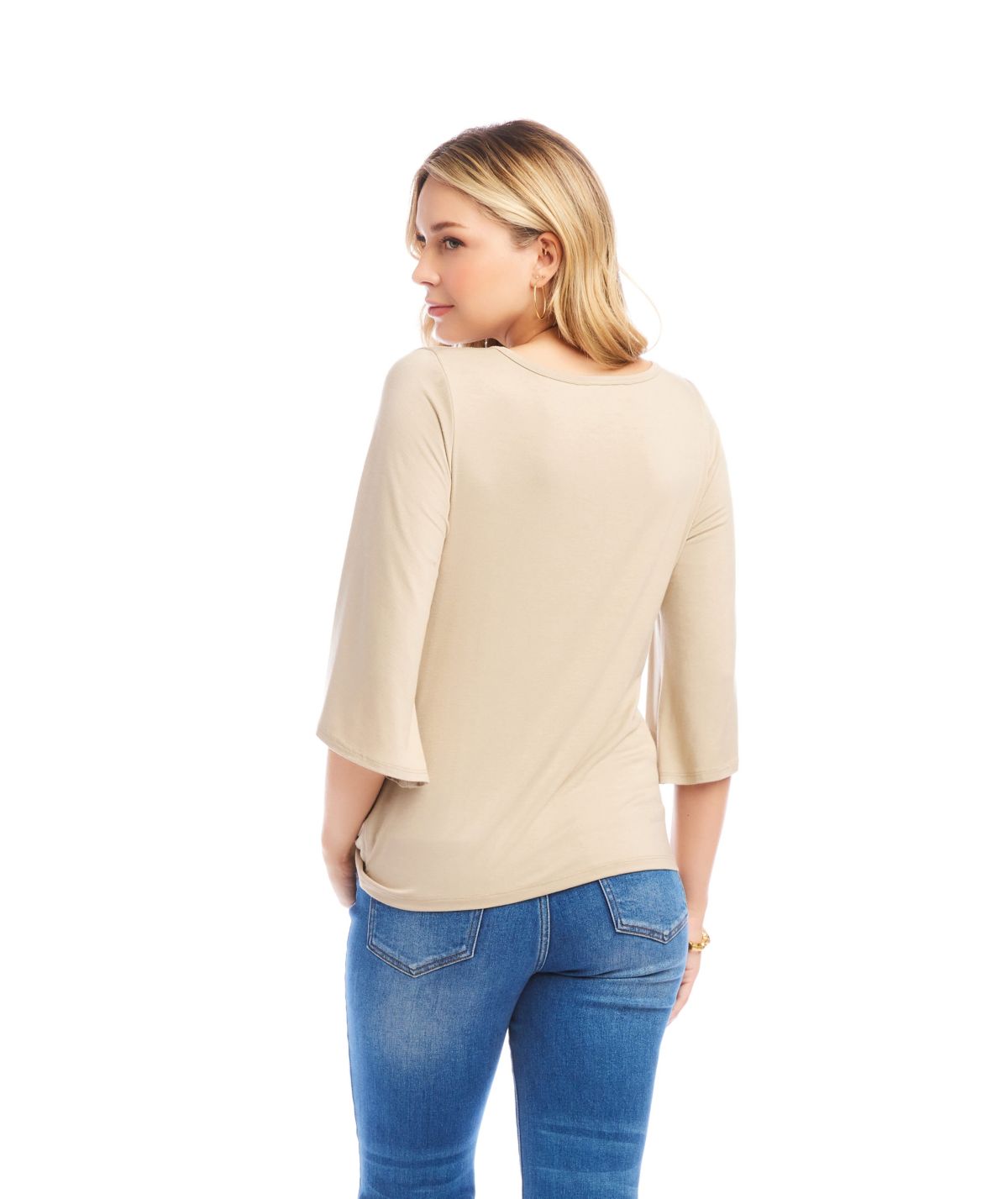 Flare Sleeve Pick Up Top