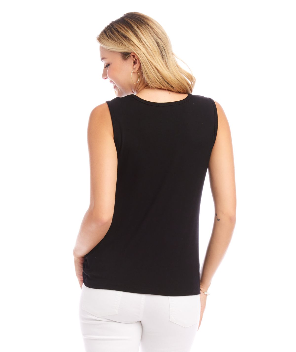 Sleeveless Pick-Up Top
