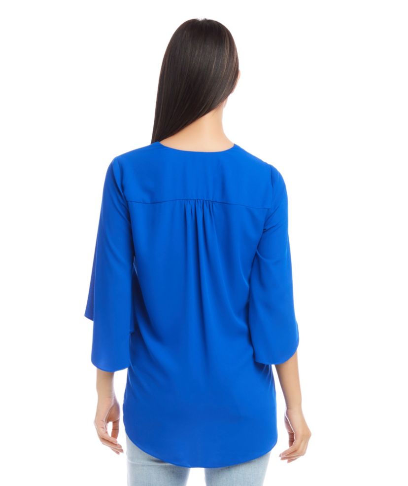Bracelet Sleeve Asymmetric Top