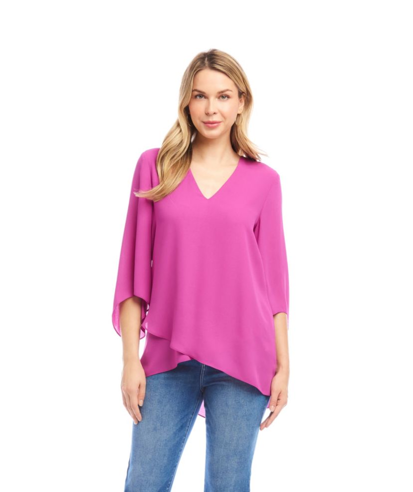 Bracelet Sleeve Asymmetric Top
