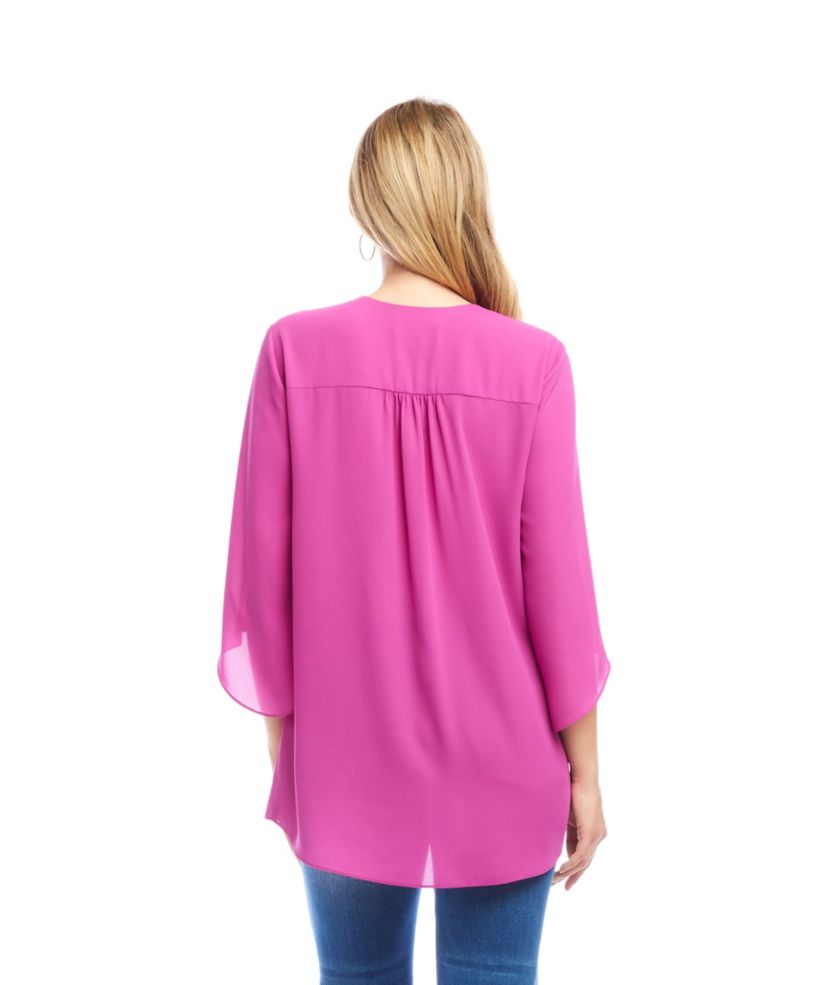 Bracelet Sleeve Asymmetric Top