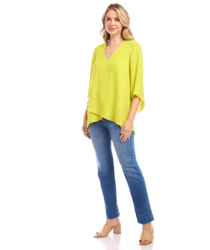 Bracelet Sleeve Asymmetric Top