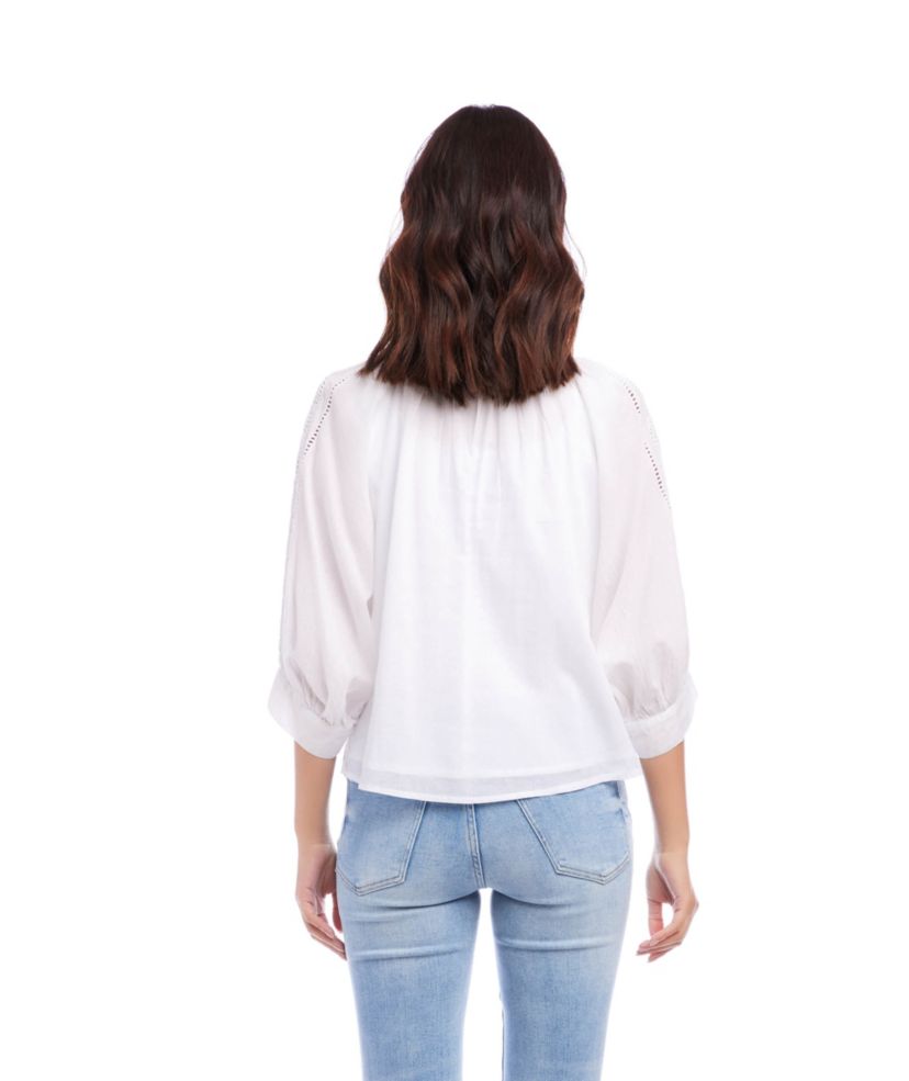 Lace Inset Top