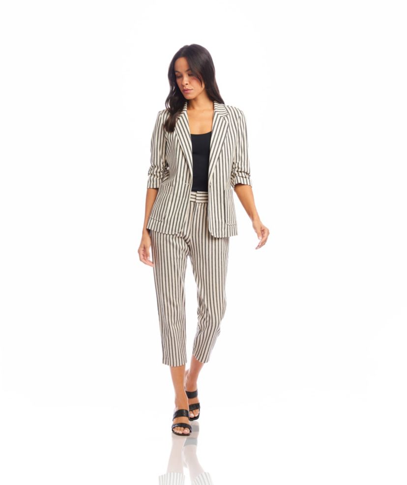 Ruched Sleeve Jacket