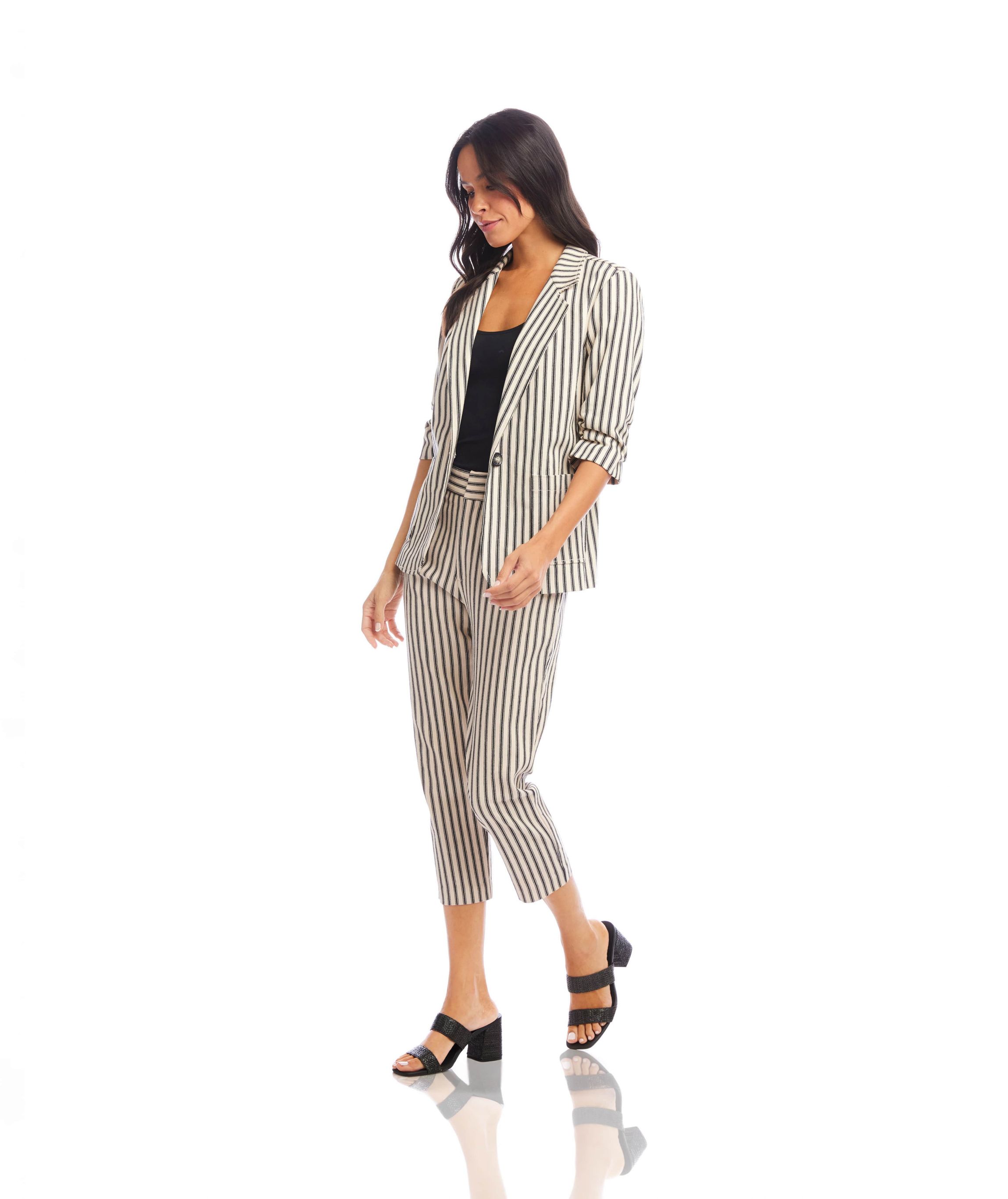 Ruched Sleeve Jacket