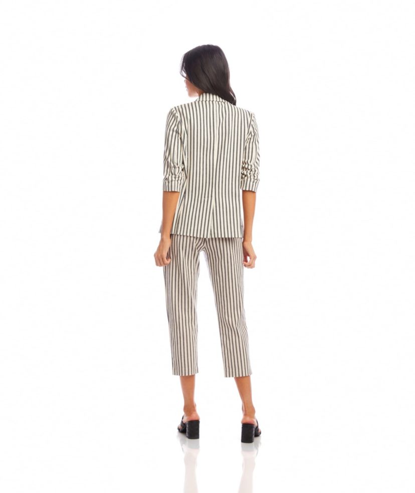 Ruched Sleeve Jacket