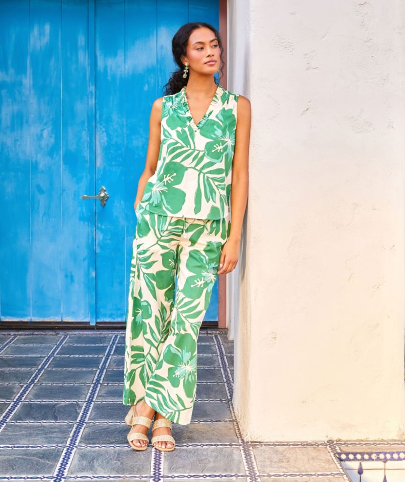 Drawstring Ankle Pants