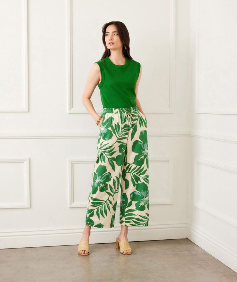 Drawstring Ankle Pants